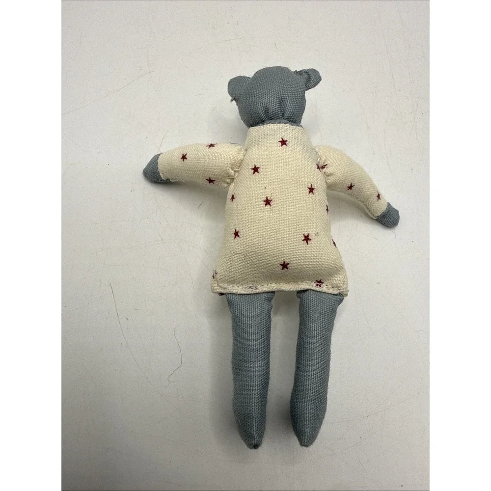 Vintage Miniature Stuffed Cat Primitive Cute Small 3.5